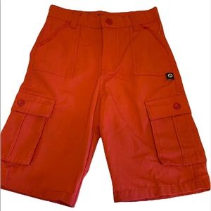 Airwalk Size 8 Red Cargo Shorts. The tag says 10 but they are small.